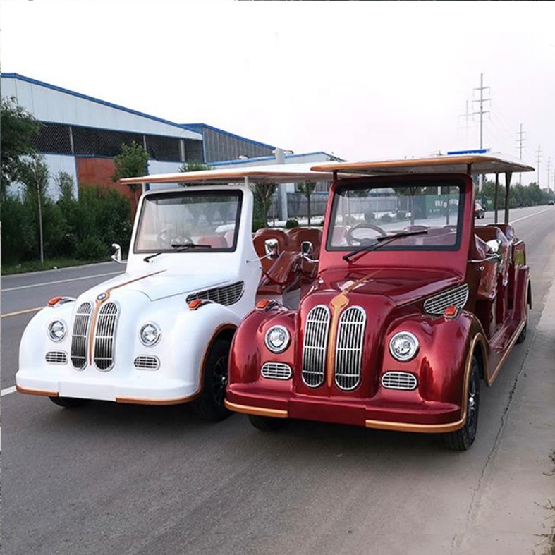 Auto elettrica di lusso, auto d'epoca